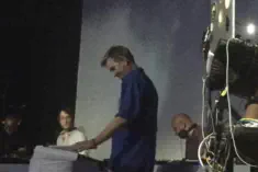 On stage with the Orb 2016