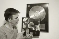 Anniversary addition vinyl and a silver disc